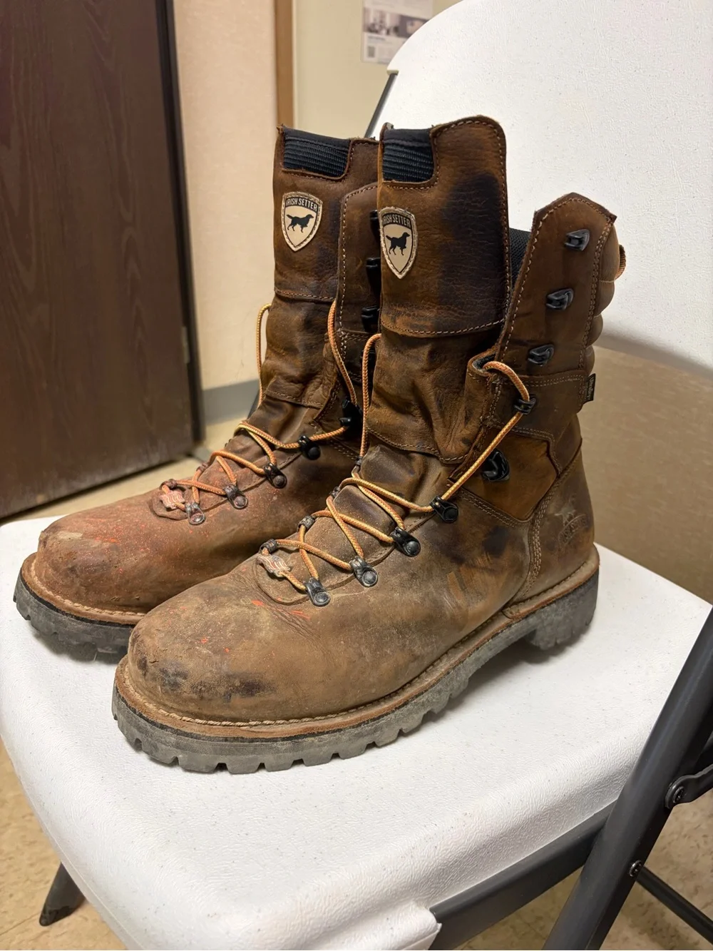 Irish Setter Size 12E2 Work Boots Soft Toe